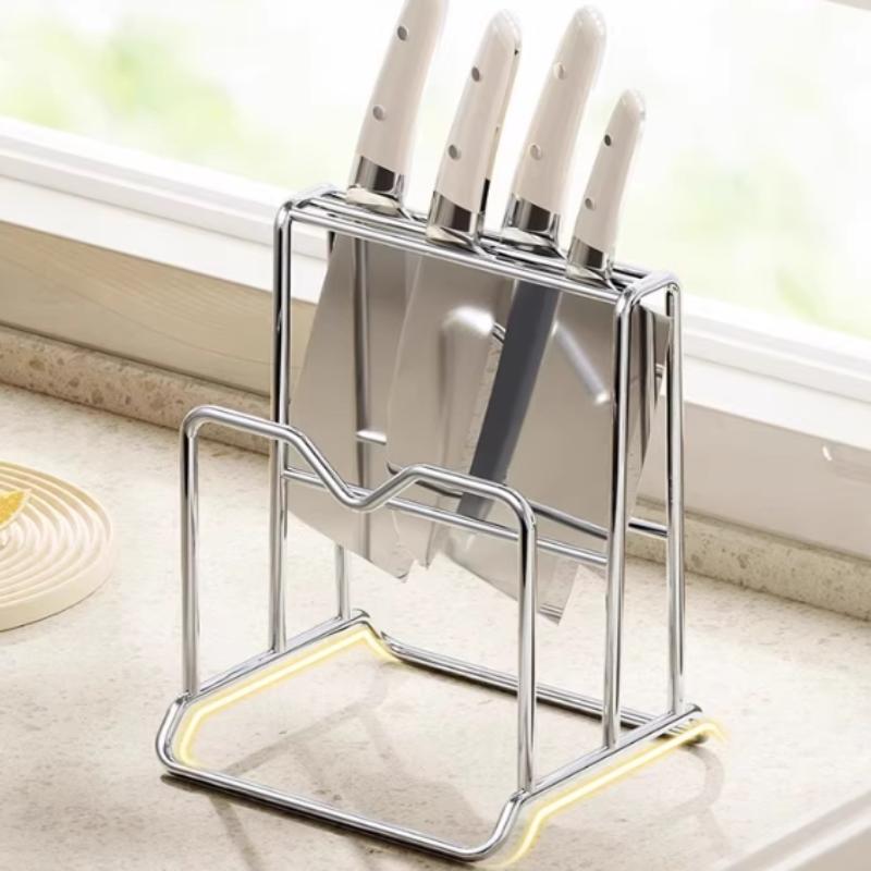 Commercial Kitchen Knife Holder - Soporte para cuchillos de acero inoxidable