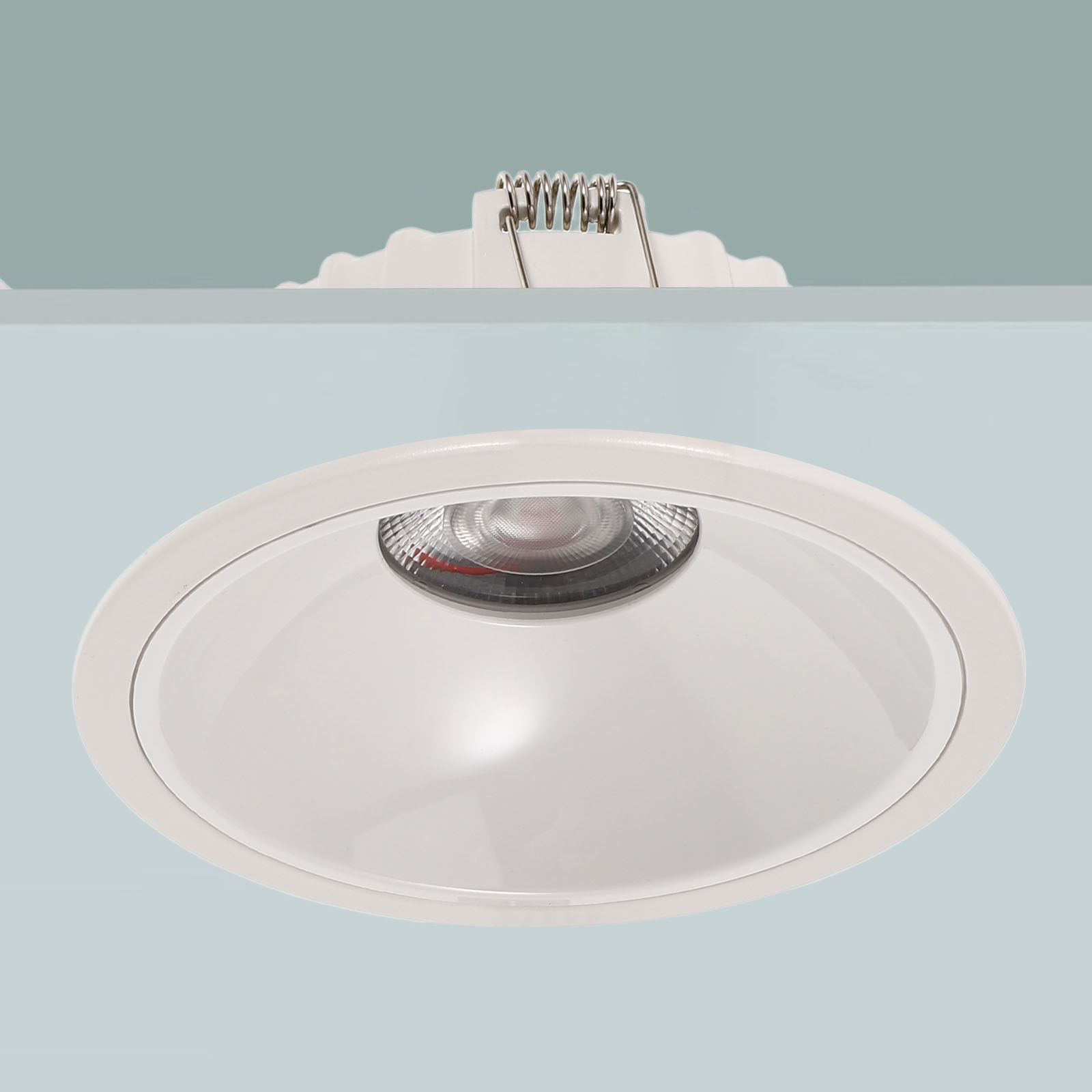 Luz de Techo Empotrada Redonda - Commercial Kitchen Ceiling reseña y precio