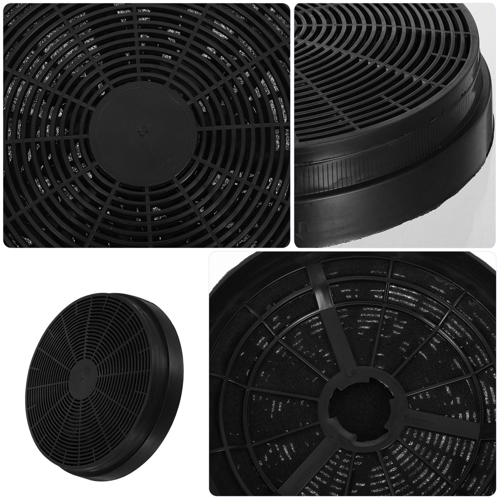 Filtro de carbón lavable de 6. - Commercial Kitchen Vent Hood reseña y precio