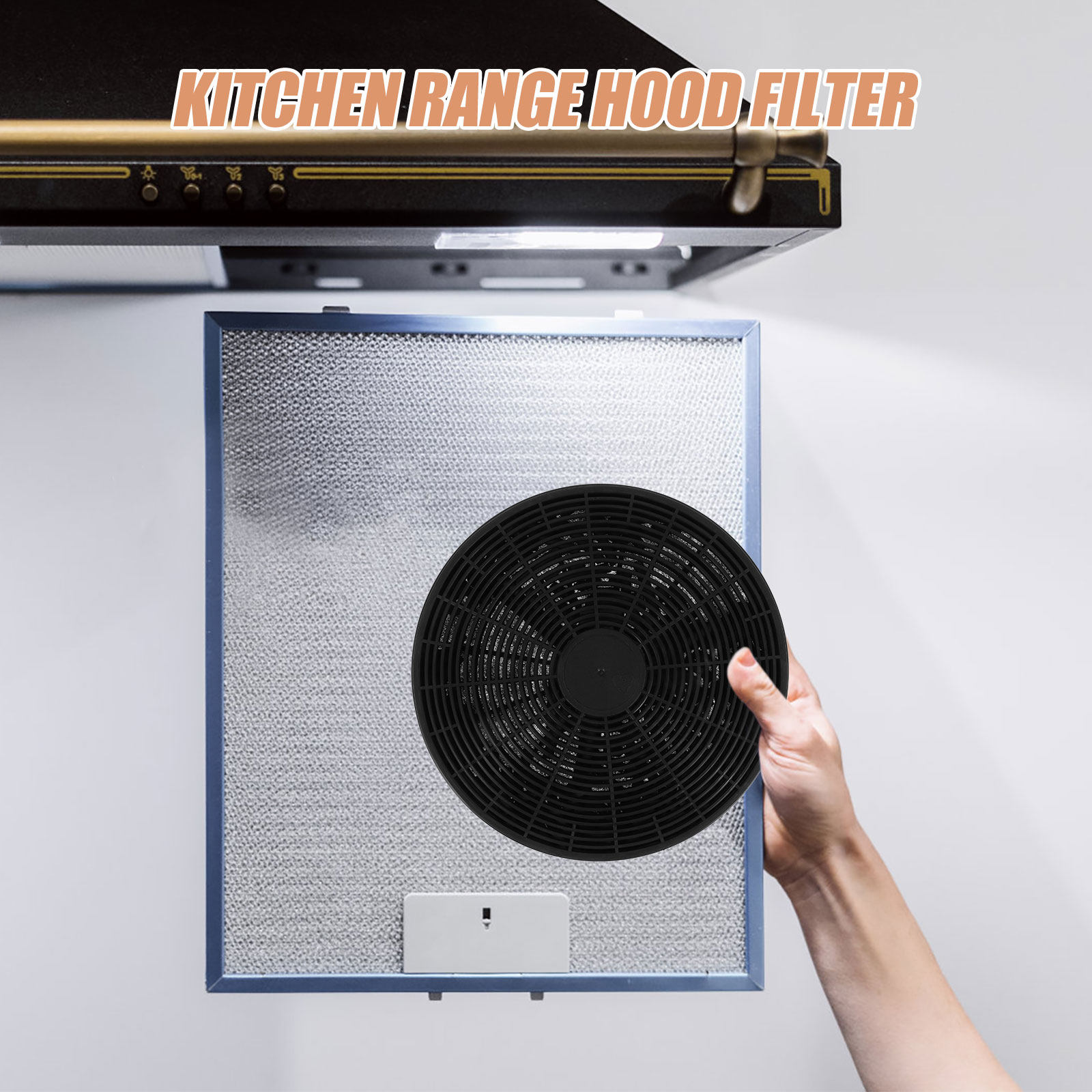 Filtro de carbón lavable de 6. - Commercial Kitchen Vent Hood reseña y precio