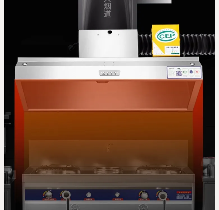 Extractor de humo de alta pote - Commercial Kitchen Vent Hood reseña y precio