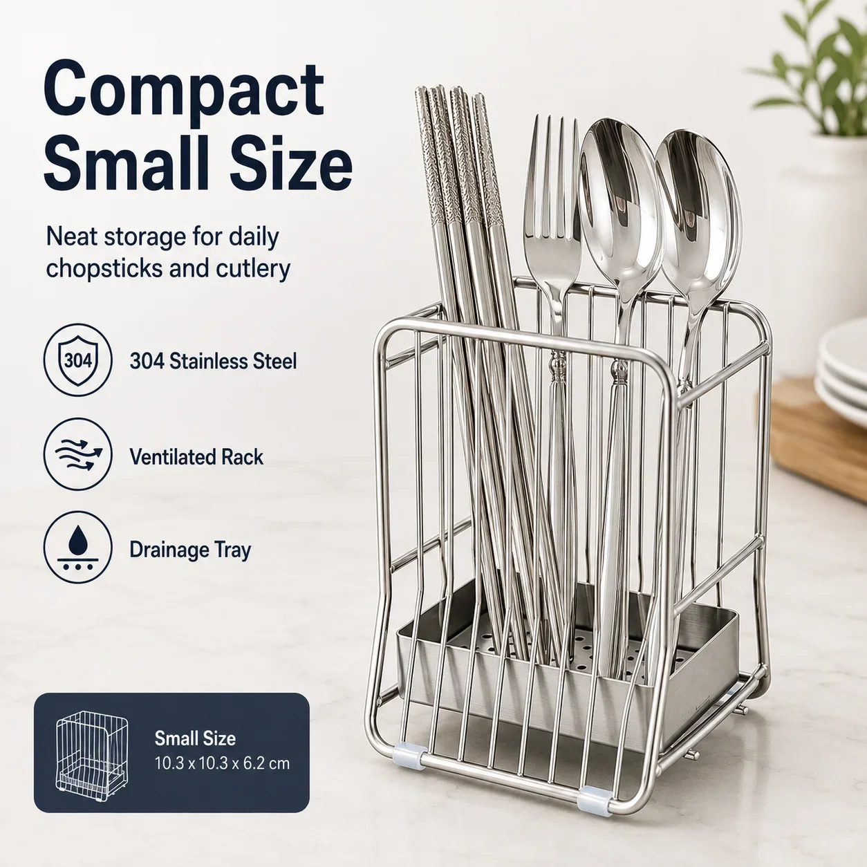 Soporte para Palillos de Acero - Commercial Kitchen Knife Holder reseña y precio