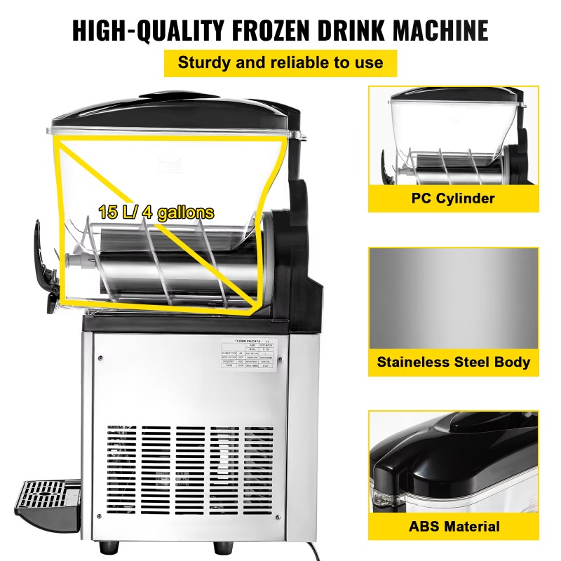 Máquina Comercial de Granizado - Commercial Ice Maker reseña y precio