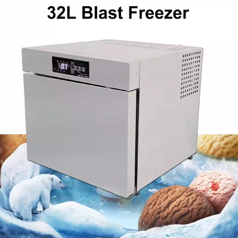 Congelador rápido de mariscos  - Commercial Chest Freezer reseña y precio