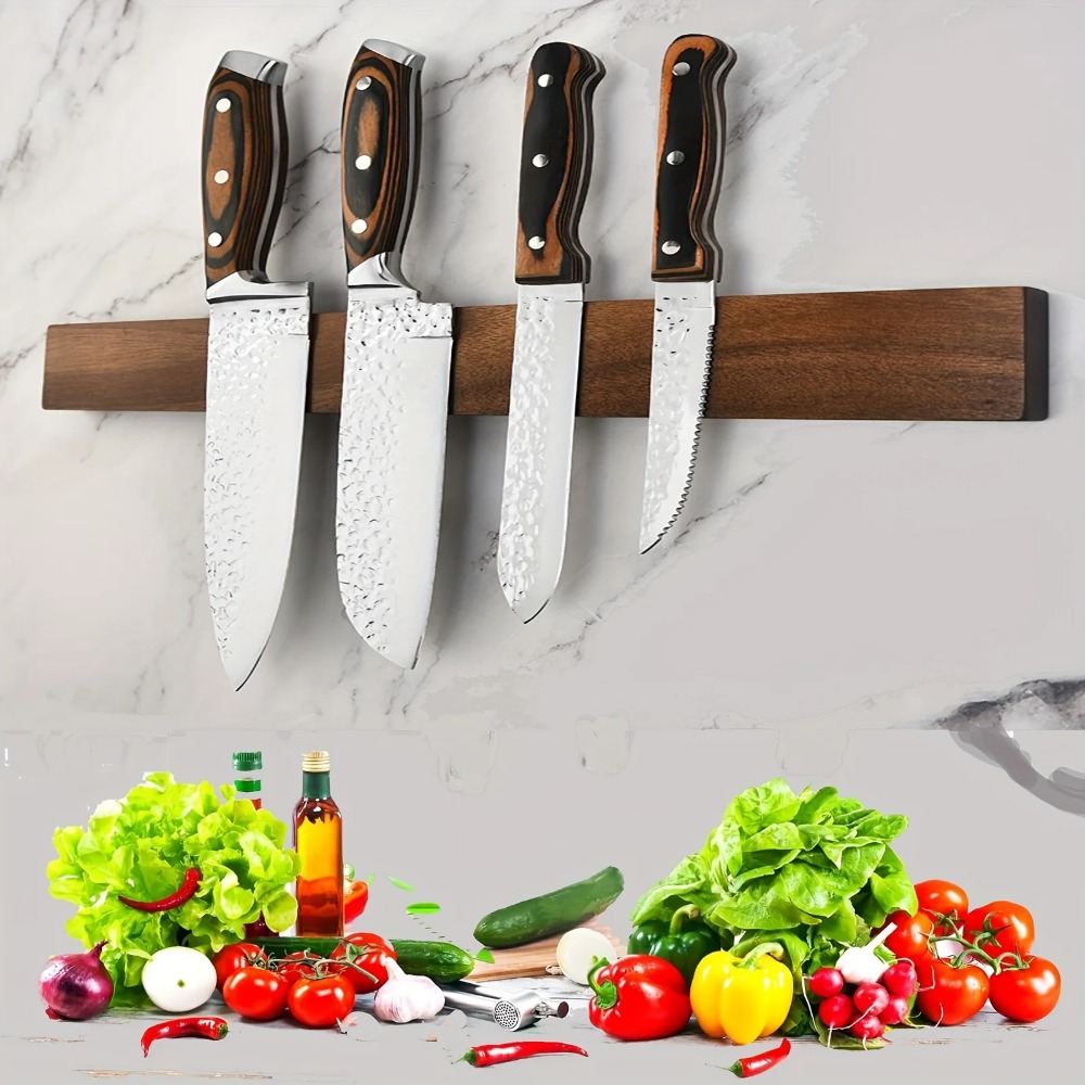 Portacuchillos de Madera de No - Commercial Kitchen Knife Holder reseña y precio