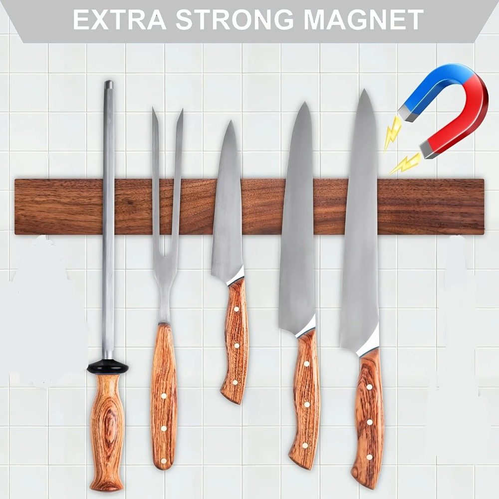 Portacuchillos de Madera de No - Commercial Kitchen Knife Holder reseña y precio