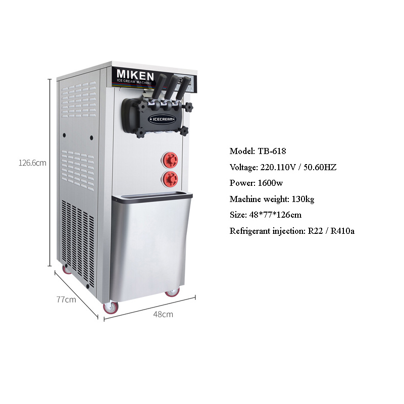 Máquina Automática de Helado S - Commercial Ice Maker reseña y precio