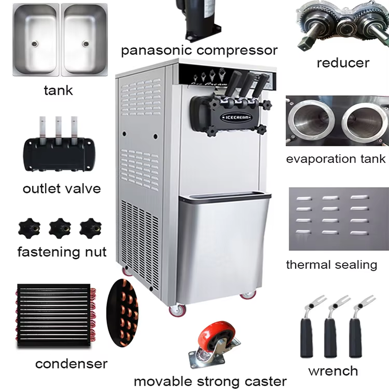 Máquina Automática de Helado S - Commercial Ice Maker reseña y precio