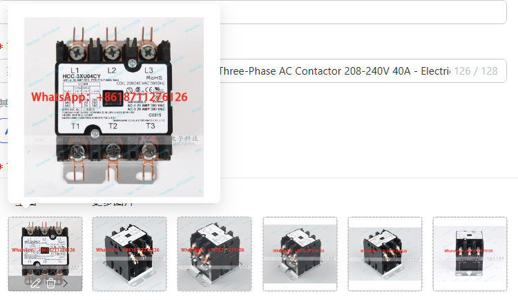 Contactor trifásico de CA HCC- - Commercial Kitchen Ceiling reseña y precio
