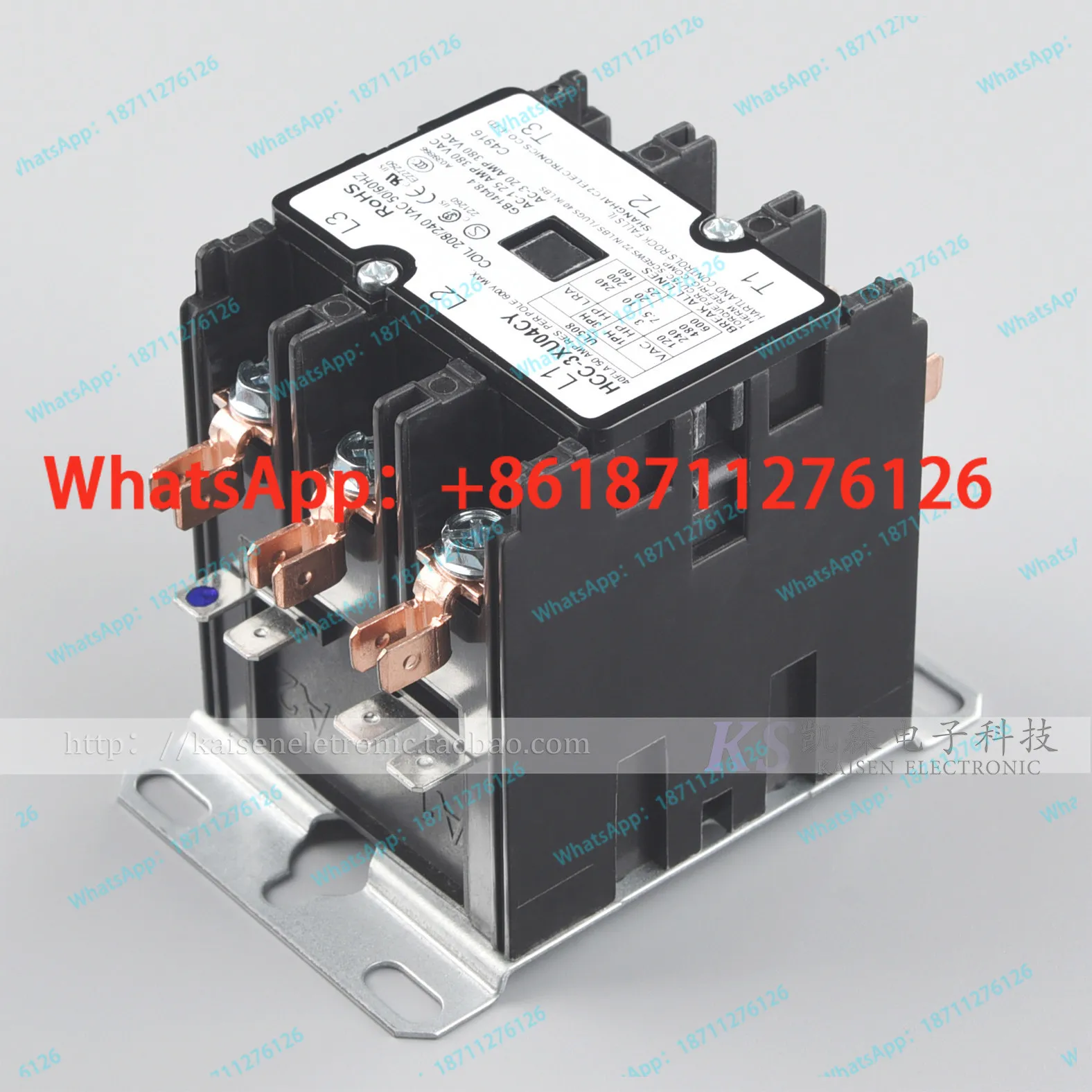 Contactor trifásico de CA HCC- - Commercial Kitchen Ceiling reseña y precio