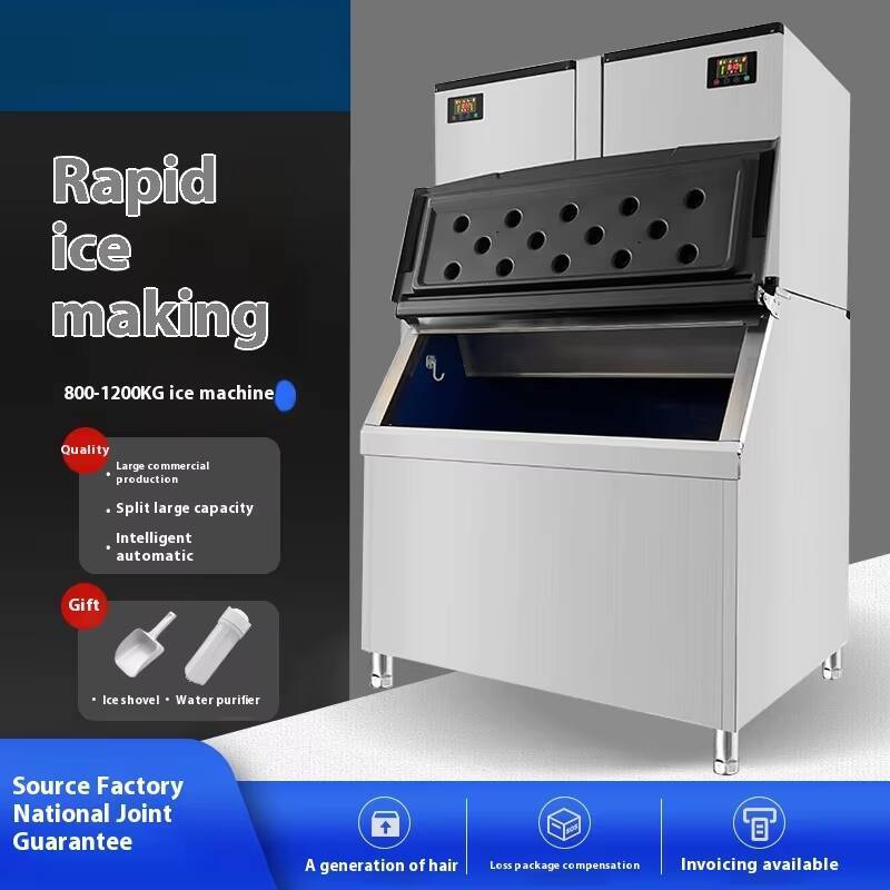 Máquina dividida comercial de  - Commercial Ice Maker reseña y precio