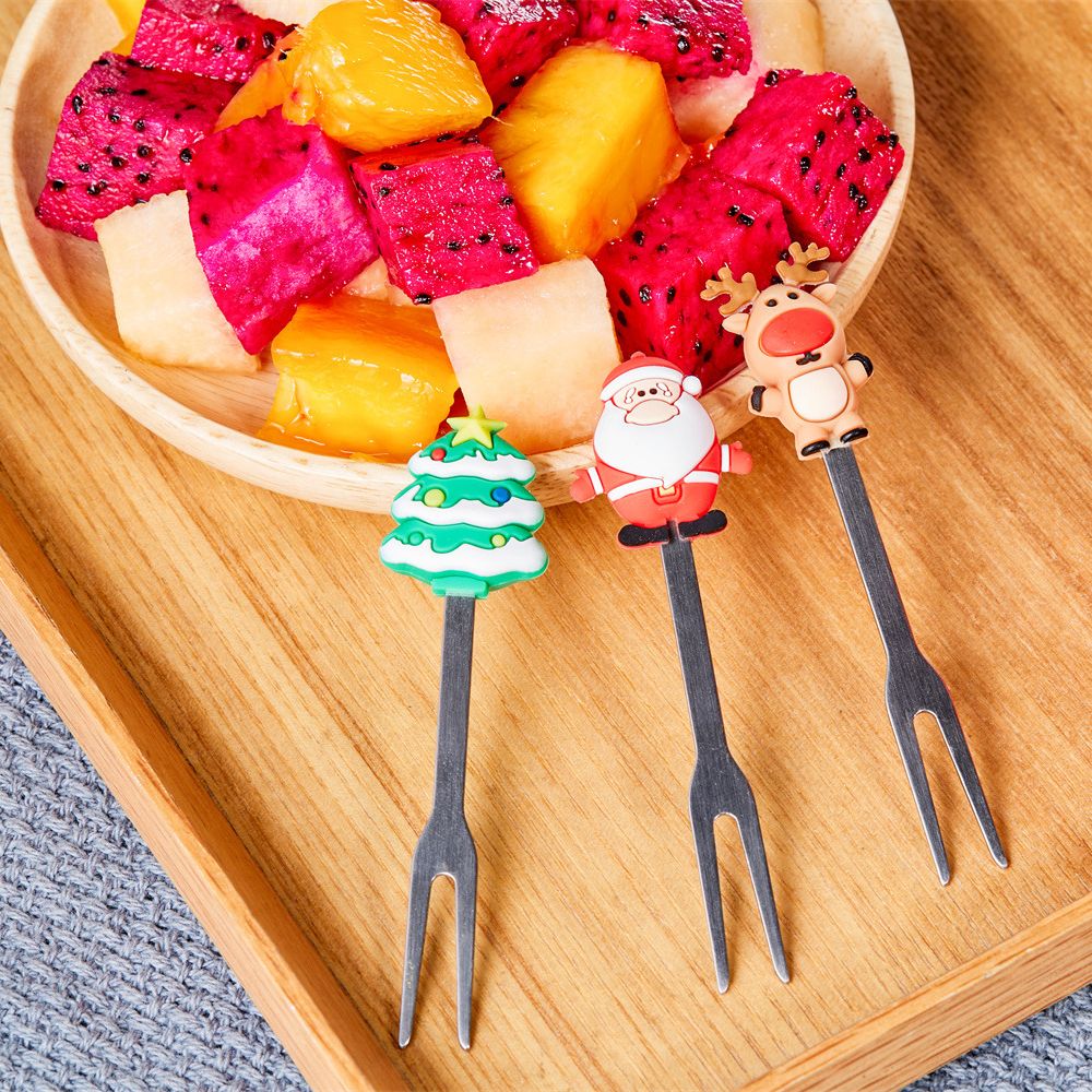 Juego de tenedores de fruta de - Commercial Kitchen Knife Holder reseña y precio
