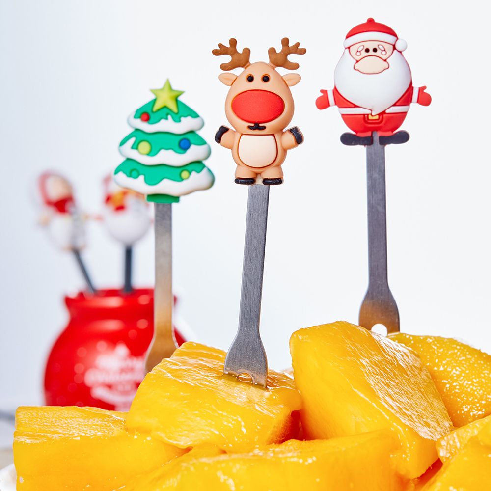 Juego de tenedores de fruta de - Commercial Kitchen Knife Holder reseña y precio