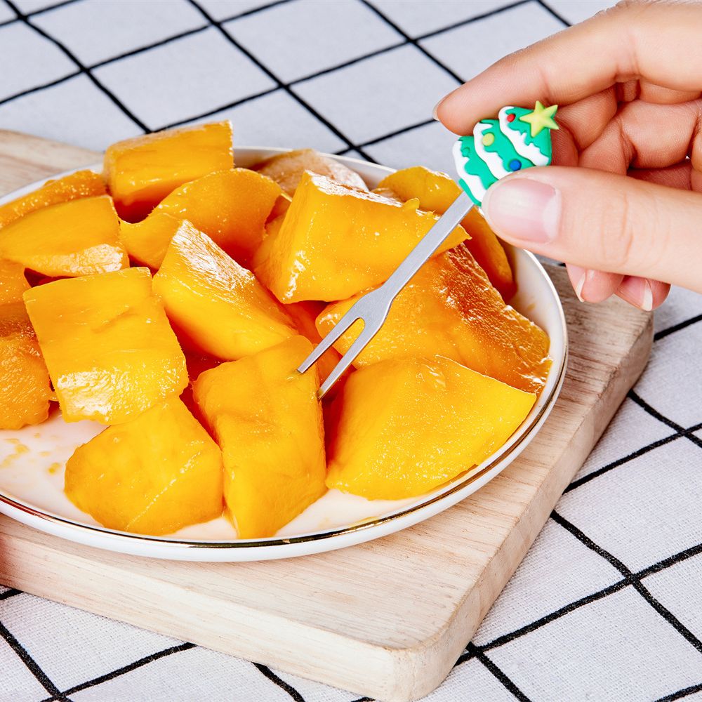 Juego de tenedores de fruta de - Commercial Kitchen Knife Holder reseña y precio