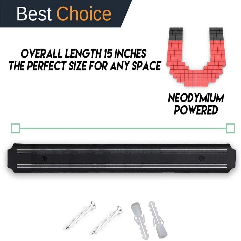 Soporte magnético para cuchill - Commercial Kitchen Knife Holder reseña y precio